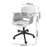 Ensemble de bureau et chaise pliants ergonomiques modernes GUANGWEI pour la formation en classe