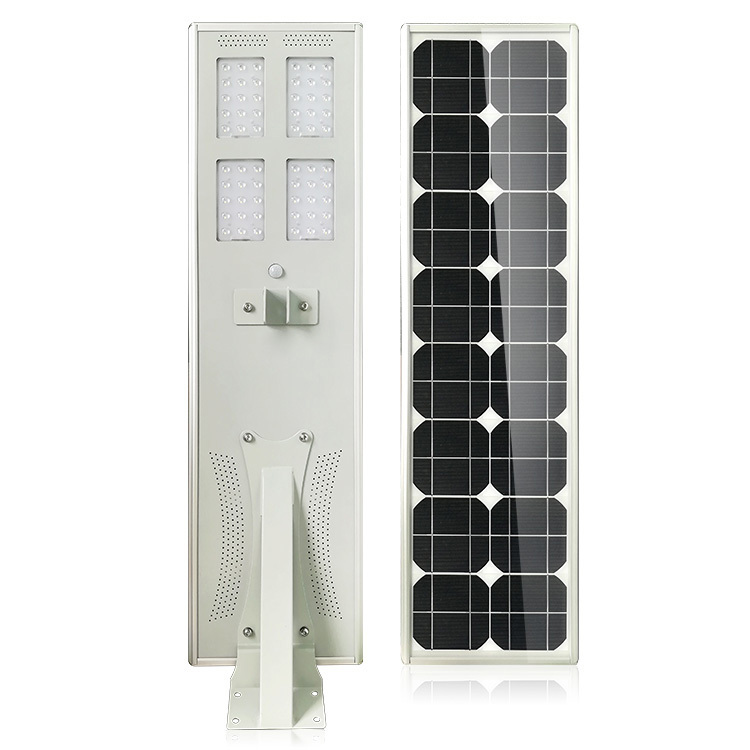 50Watt impermeable al aire libre de las lámparas de calle ip65 solar luces integradas