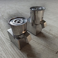 Hachoir multifonction automatique pour fruits, légumes et viande, pour usage en restaurant, avec moteur et acier inoxydable de qualité alimentaire