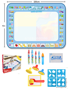 OEM personalizado grande Magic Aqua dibujo Mat agua Doodle Mat juguetes educativos tempranos para niños - Product Image 3