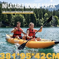 Kayak inflable doble XingYu, bote de pesca para 2 personas, balsa, canoa