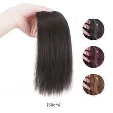 Parrucca parziale dritta per capelli alla moda quotidiana autoadesiva WFG24U7 realizzata con capelli umani - Product Image 1