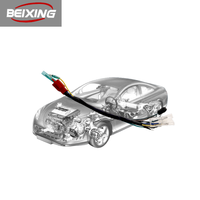 Faisceau de câbles automobile personnalisé BeiXing E00078 PVC IP66 12V Adaptateur à 6 broches en cuivre nu avec gaine en cuivre