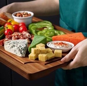 Tagliere rettangolare addensato doppio lato <span class=keywords><strong>per</strong></span> uso domestico <span class=keywords><strong>per</strong></span> <span class=keywords><strong>Pizza</strong></span> pane <span class=keywords><strong>impastare</strong></span> tagliatelle tagliere - Product Image 6