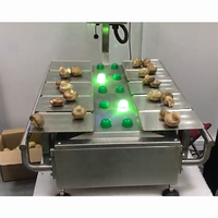 Nieuwe paren met verpakkingsmachine 12-kops hogesnelheidsverpakkingsweegschaal |   Minimaliseert fruitverspilling en -verlies met nauwkeurige combinatie-afwegering