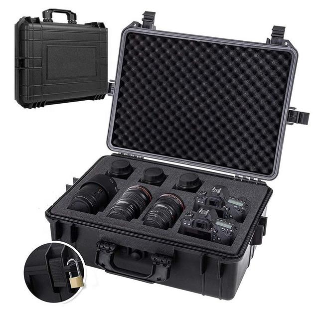 Variety of Styles in Various Colors Waterproof & Crushproof Hard Plastic Tool Case Customizable OEM ODM Support