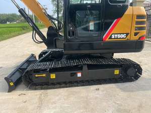 Excavadora SANY 60c Usada de Segunda Mano, Miniexcavadora de 6 Toneladas, Maquinaria de Construcción de Alta Calidad en Venta, Disponible en Stock - Product Image 6