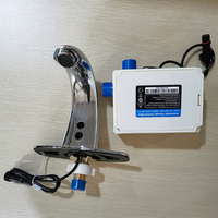 HY-128A infrarouge sans contact capteur automatique intelligent robinet en laiton mélangeur de lavabo monté sur le pont pour la maison et l'hôtel