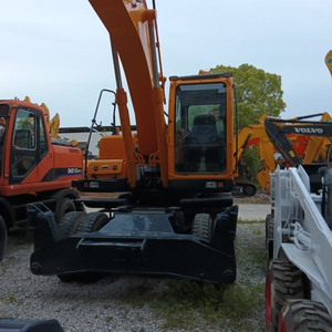 Offre spéciale machines HYUNDAI 210W-7 210W-9 pelle sur pneus 21 tonnes seconde main excavatrice coréenne originale en stock - Product Image 5