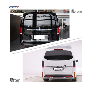 GBT Factory Mercedes V Class W447 Kit de conversión de <span class=keywords><strong>cascada</strong></span> de actualización Piezas de parachoques de parrilla para 2016-On Mercedes Benz W447 Kit de carrocería - Product Image 4