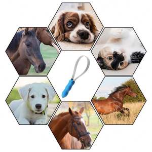 KingHon Brosse de toilettage pour animaux en acier inoxydable 304 avec lame de rasage pour poils et poignée séparée, peigne pour chevaux - Product Image 5