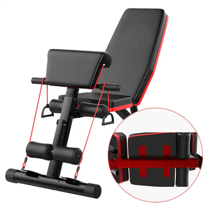 Banc de musculation réglable Banc d'entraînement pliable pour la salle de sport à domicile, banc d'inclinaison polyvalent pour l'entraînement en force - Product Image 3