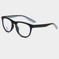 Montures optiques rondes durables en TR90, unisexes, pour lunettes de vue, avec filtre anti-lumière bleue, pour ordinateur.