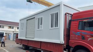 Dapat disesuaikan wadah paket datar portabel lipat Carports penyimpanan produk garasi fasilitas untuk penggunaan rumah langsung dari pabrik - Product Image 6