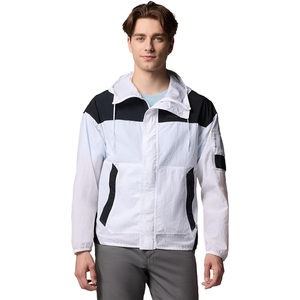 Giacca a Vento Urbana da Uomo su Misura con Polsini Elastici, Resistente all'Acqua, con Cappuccio, Taglio <span class=keywords><strong>alla</strong></span> <span class=keywords><strong>Moda</strong></span> per Passeggiate e Incontri Informali - Product Image 1