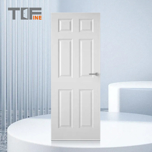 Manufacturer Factory Price Double Glazed Doors Soundproof <strong>Living</strong> Comfort Vintage <strong>Main</strong> Entrance Steel Doors for Home - Product Image 1