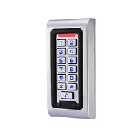 Système de contrôle d'accès de porte étanche IP68, lecteur de carte RFID autonome en métal avec clavier, fréquence 125 kHz