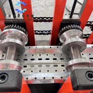 Machine de formage de montants d'étagères robustes HAUAN AS/RS avec commande PLC, fonctionnement automatique, puissance 38,5 kW, tension 380 V - Product Image 3