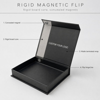Boîte cadeau rigide magnétique à rabat avec insert, boîte d'emballage multi-usages personnalisée pour parfums et vêtements, vente en gros