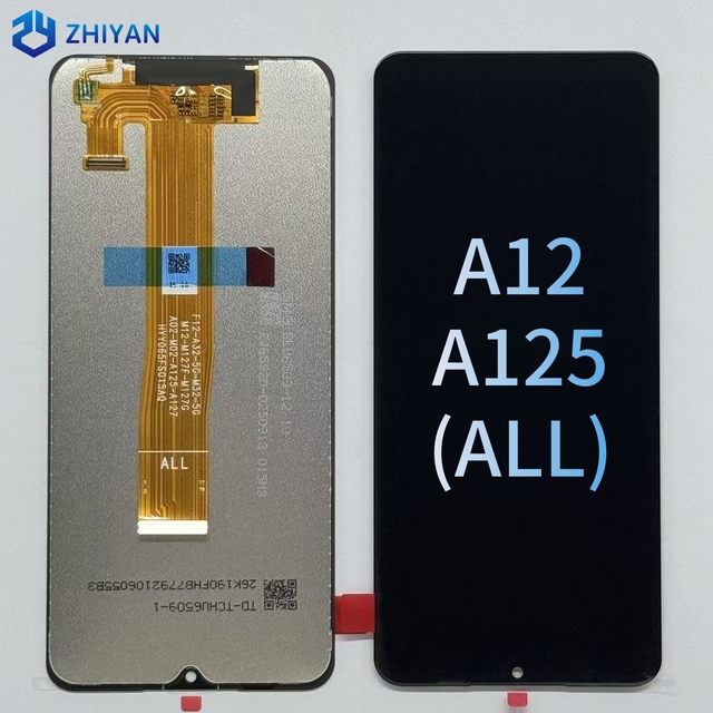 Factory Direct Sales Original Quality Display Mobile TFT LCD Touchscreen Replacement for Samsung A12 A125 with 6.56" Display