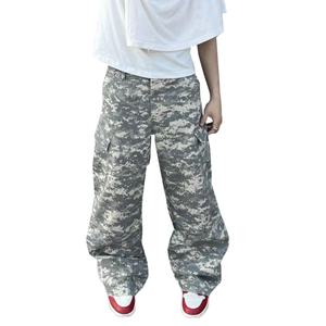 Pantalones Cargo Desmontables para Hombre, 100% Algodón, Lavado a la Piedra, con Bolsillos Cargo, Tela Ribstop, Camuflaje Digital, Venta al por Mayor - Product Image 1