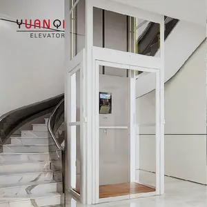 Fornitori di ascensori per passeggeri elettrici ascensore automatico ascensore per Villa 220V 600KG ascensore domestico