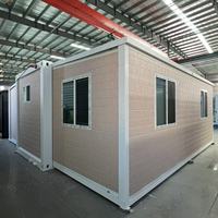 Casa Contenedor Expandible de 20, 30 y 40 Pies, Lista para el Sistema de Control Inteligente Estándar AU, Casa Móvil Pequeña de 2 Dormitorios