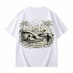 T-shirt à manches courtes col rond avec logo personnalisé, 100% coton respirant, coupe ample, épaules tombantes, sous-vêtement pour homme - Product Image 2