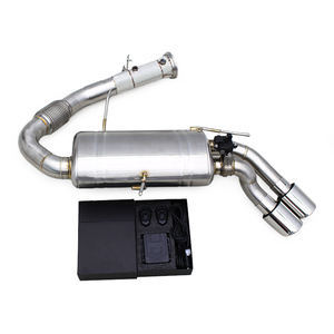 Échappement à soupape d'usine pour moteur <span class=keywords><strong>BMW</strong></span> <span class=keywords><strong>I8</strong></span> 1.5T B38 2014-2019 Turbo Downpipe Sport Racing Pipes avec télécommande à soupape - Product Image 1