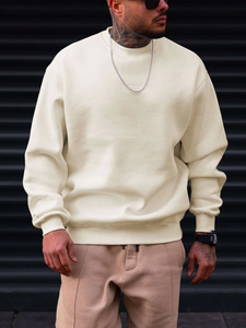 Người Đàn Ông Của Rắn Drop Shoulder Trống Áo Chất Lượng Cao Bông Vải Biểu Tượng Tùy Chỉnh Thiết Kế Người Đàn Ông Mới Của Giản Dị Trống Áo - Product Image 4