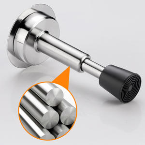 Butée de porte en <span class=keywords><strong>silicone</strong></span> en acier inoxydable, dispositif anti-collision pour les portes d'entrée et de sécurité des hôtels, protection renforcée des entrées - Product Image 3