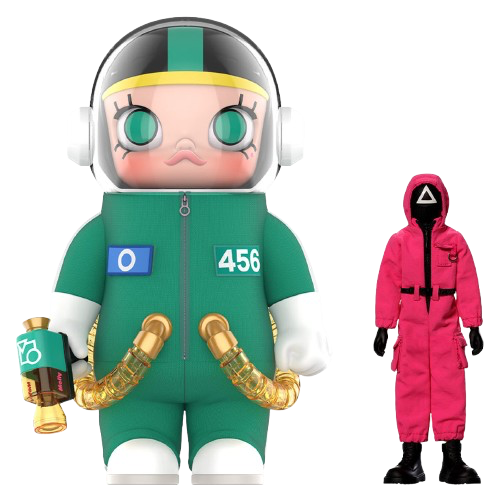 Overseas Limited Edition MOLLY 400%+ACTION FIGURE SQUID GAME