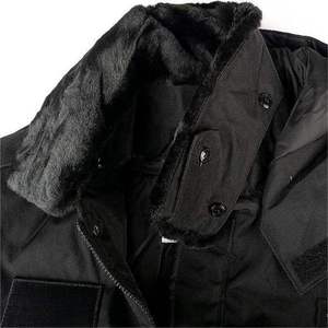 All Season Deluxe Plain Guard Uniform <strong>Security</strong> Bomber Jacket 100% Nylon Oxford Lightweight Windbreaker - Product Image 5