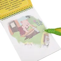 Ensemble de livres de peinture à l'eau personnalisables unisexes, livre aquatique réutilisable avec stylo à eau, jouets de dessin pour les enfants de 5 à 7 ans, en papier