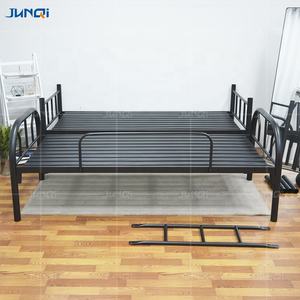 Завод Junqi, оптовая продажа, двухъярусная кровать металлик для школы, общежития, квартиры, Двухярусная металлическая кровать, дизайн - Product Image 4