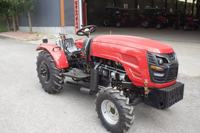 Tractor Agrícola Compacto de 50HP 4WD con Neumáticos Estrechos para Uso en Viñedos y Huertos Frutales