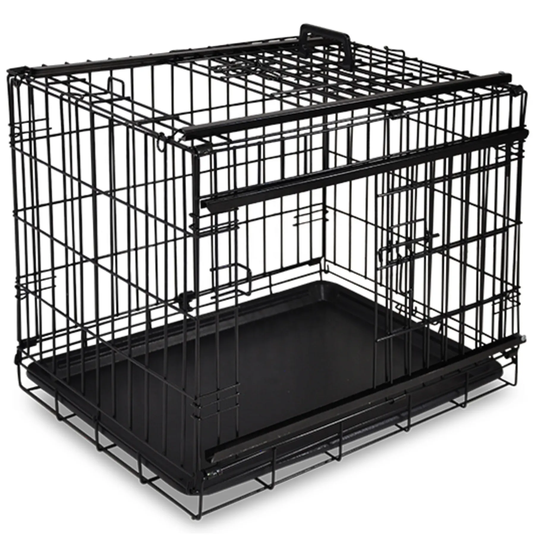 Heavy duty Commercial House Dog Kennels Cages with Sliding Door