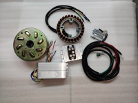 Kit de construction de générateur cc comprenant un commutateur de redresseur de contrôleur de stator de rotor pour les modèles 48V 60V 72V