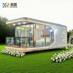 Cabine d'hôtel capsule spatiale de style japonais avec design Tatami pour le tourisme culturel - Product Image 5