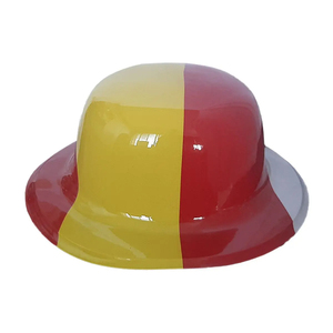 2026 PVC bóng đá người anh Irish tùy chỉnh quốc gia cờ Đảng nhựa <span class=keywords><strong>Bowler</strong></span> hat thể thao ngoài trời cổ vũ gói Prop - Product Image 3