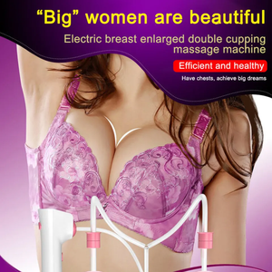 Appareil de massage et d'agrandissement mammaire 5 vitesses à pression négative pour thérapie thoracique et lifting – Soutien-gorge massant - Product Image 5