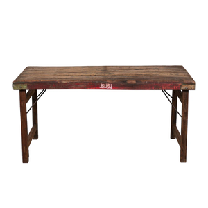 Mesa de Comedor Portátil Tradicional de Madera Maciza, Muebles Contemporáneos para Comedor, Ecológicos, para Hogar, Hotel, Restaurante, Comerciales - Product Image 1