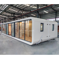 Steelmark 20 pieds 40 pieds extérieur moderne populaire préfabriqué maison de travail mobile cabine Apple Pod de bureau