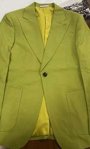 M-6XL uomini <span class=keywords><strong>di</strong></span> grandi dimensioni due pezzi abiti Slim Cross Border tuta nuova collezione commercio estero giacca e pantaloni <span class=keywords><strong>di</strong></span> <span class=keywords><strong>lino</strong></span> con un bottone - Product Image 6