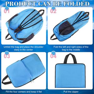 Durable Ultralight Waterproof Oxford Hiking Outdoor Sports Bag <b>Foldable</b> Travel <b>Backpack</b> Letter Customized Logo 20-35L Capacity - Product Image 3