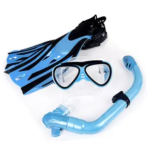 Bambino professionale Scuba diving attrezzature swim diving mask snorkel pinne set