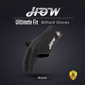 Guante de Billar para Mano Izquierda, 3 Dedos, Transpirable, de Nailon, para Snooker, con Agarre para Taco, Varios Tamaños, para Entrenamiento en Club - Product Image 3