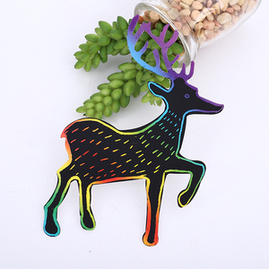 Lễ Hội Giáng Sinh 250gsm Giấy Cào Nghệ Thuật Tự Làm Thẻ Cào - Product Image 2