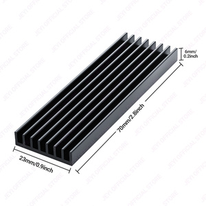 OEM <span class=keywords><strong>M</strong></span>.2 SSD soğutucu soğutucu ile termal ped alüminyum PS5 PC Laptop için 2280 NVMe toplu siparişler stok mevcut - Product Image 2