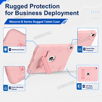 Étui antichoc pour iPad A16 11e génération 2025 iPad 10e génération 10,9 2022 avec support pliable Protection robuste Design fin OEM ODM